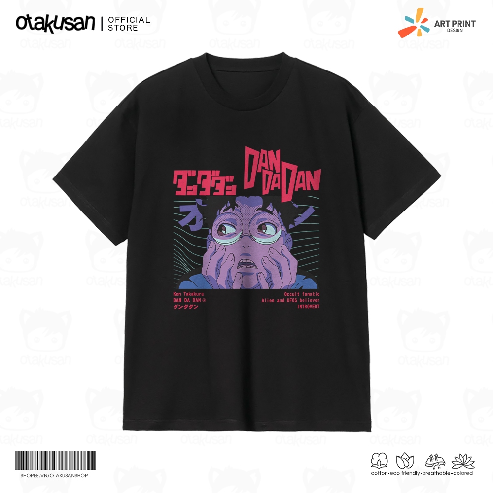 Dandadan Ken Takakura Cotton เสื้อยืด Unisex แขนสั้น 100%