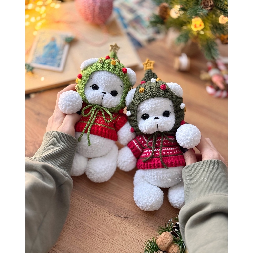 (ไฟล์ PDF) แผนภูมิคําแนะนําในการถักโครเชต์ขนสัตว์เวียดนามสําหรับคู่หมี Sven