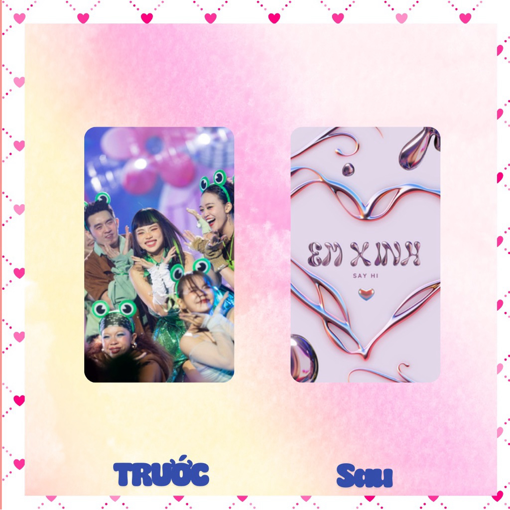 Combo 2 การ์ด pvc des sister 7