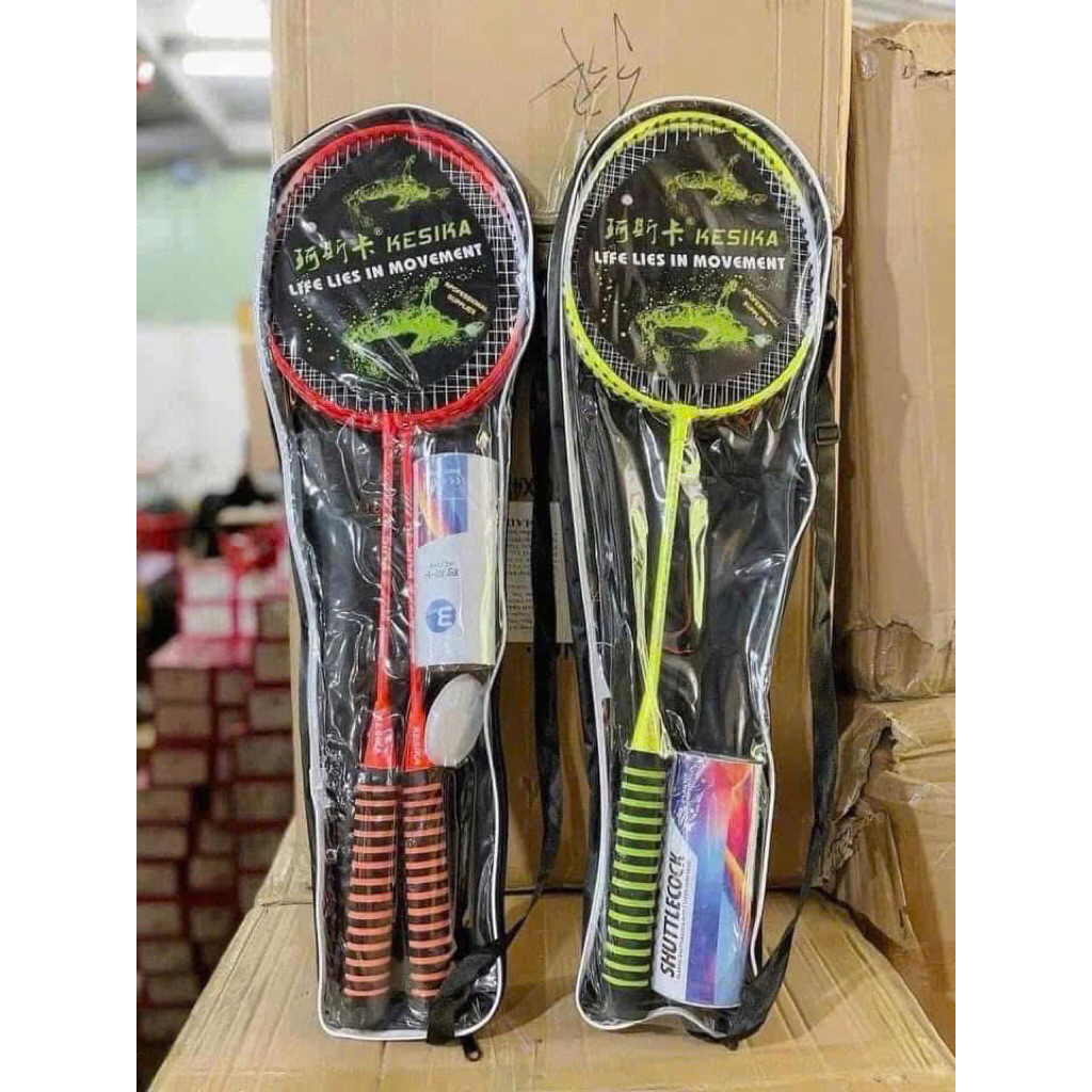 KESIKA BADMINTON CKET COMES พร้อมลูกบอล 3 ลูก