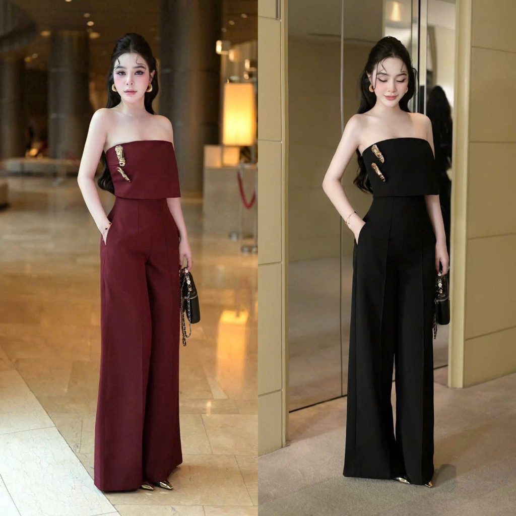 สินค้าดีไซน์ - LUXURY, LIGHT STRAIGHT-TUBE LONG JUM สําหรับ BEAUTIFUL FRIENDS