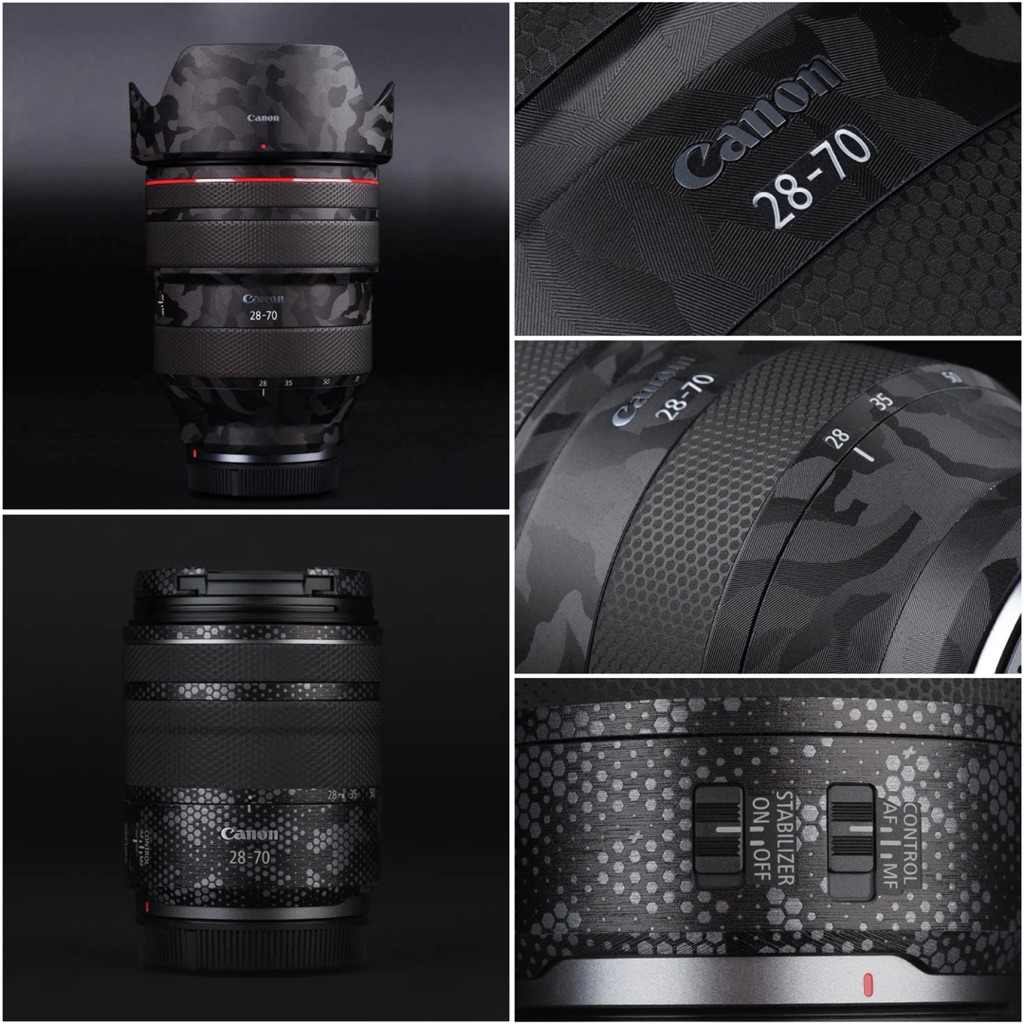 สติ๊กเกอร์ผิว 3M สําหรับ Canon RF 28-70STM, RF 28-70 F2