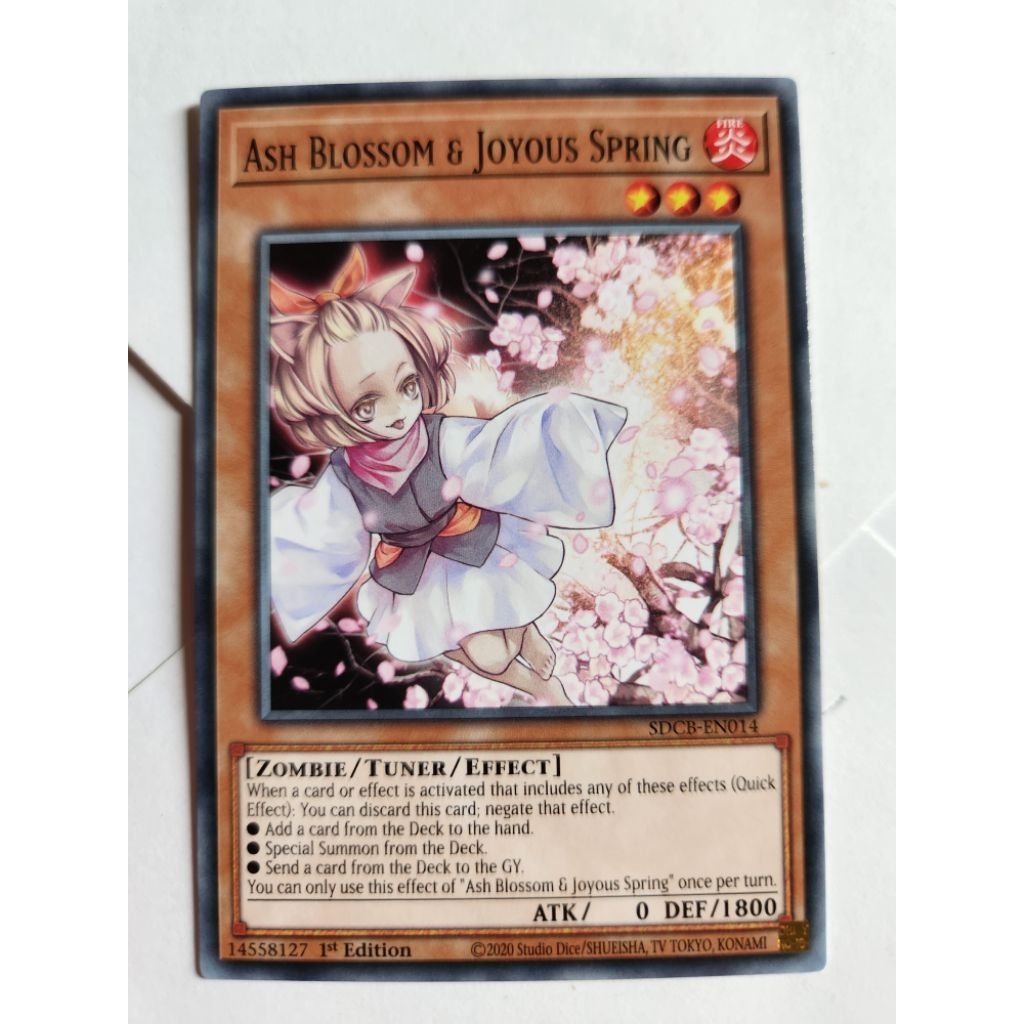 การ์ด ASH BLOSSOM & JoYoUs SPRING