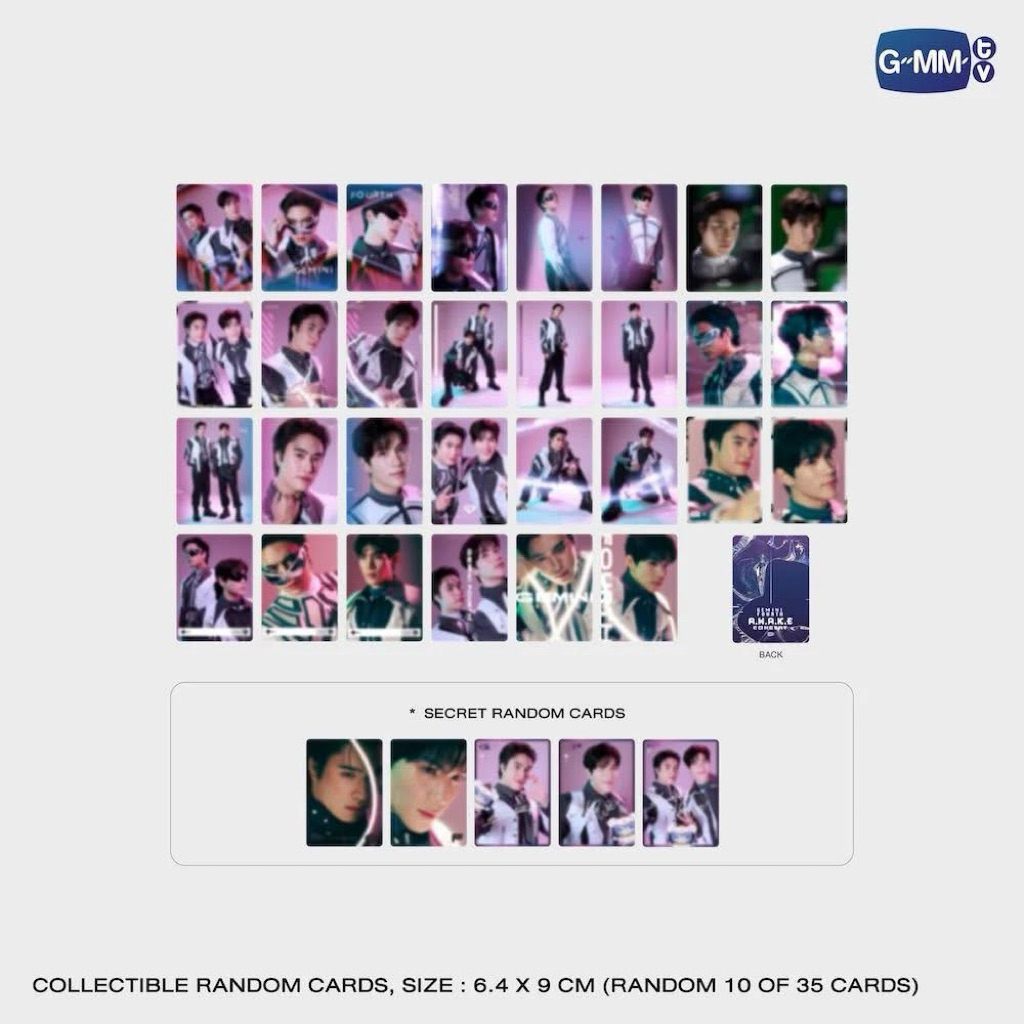 (ของแท้) การ์ดสุ่ม GEMINIFOURTH CONCERT AWAKE