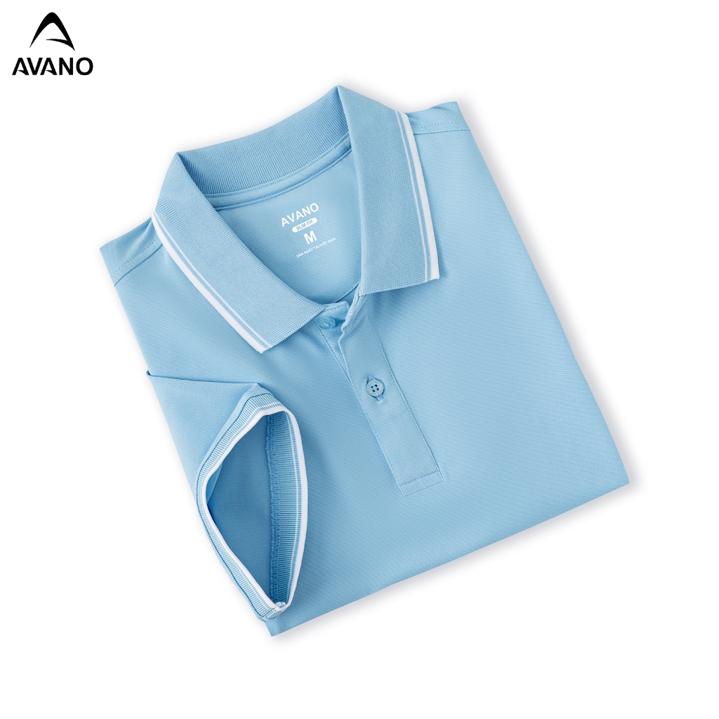 เสื้อโปโลผู้หญิง ALANO sky blue ทรงนก ผ้าคอตตอนไม่ระบาย นุ่ม ลื่นและเย็น APL05