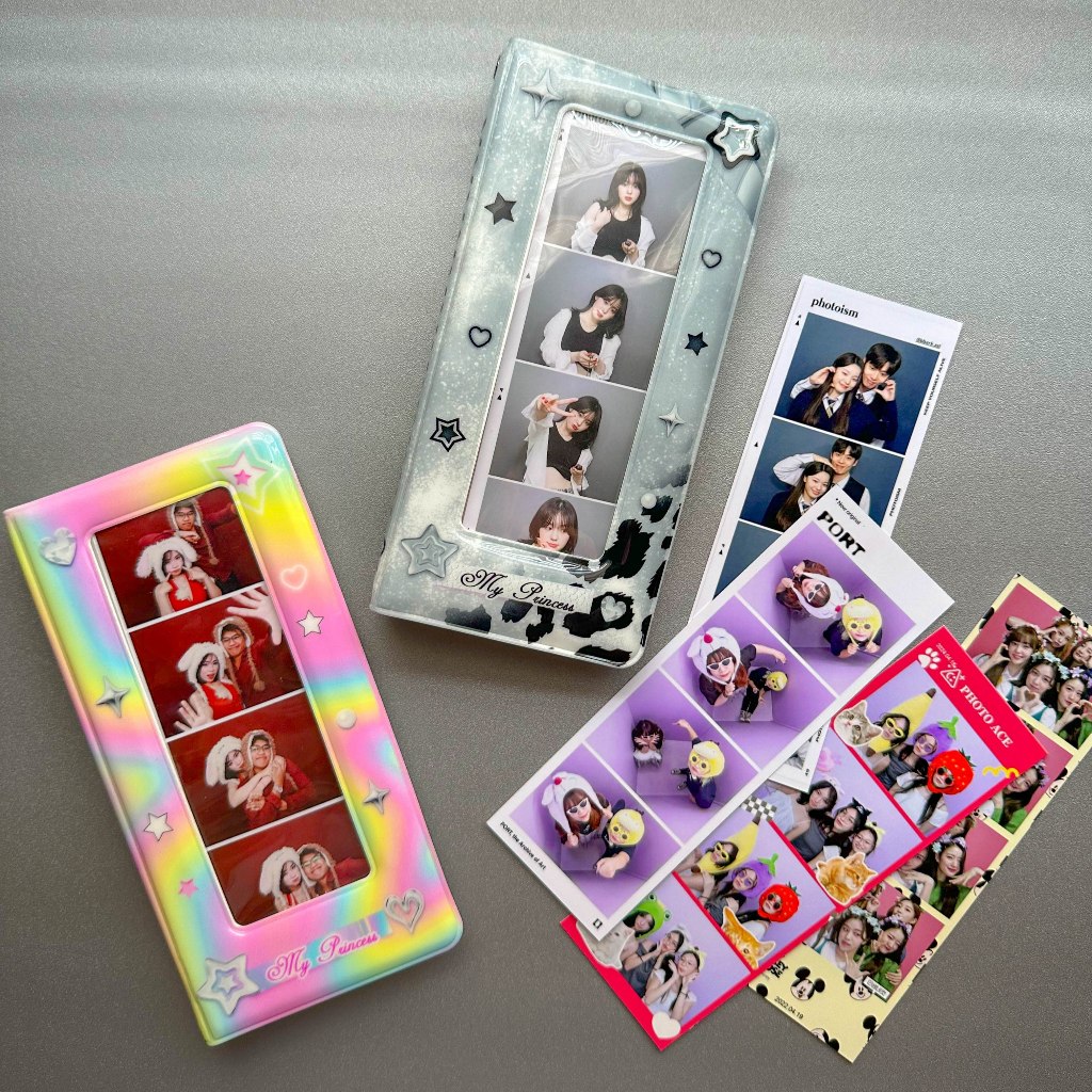 Photobooth Photo Album 5x15 Collect Book ใส่บัตรยาวแบบสะสมน่ารัก