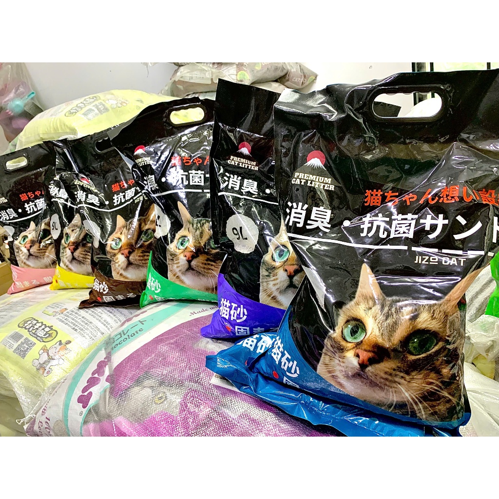 [FIRE DISTRICT 3] ทรายแมวญี่ปุ่นสีดํา JIZO 9L