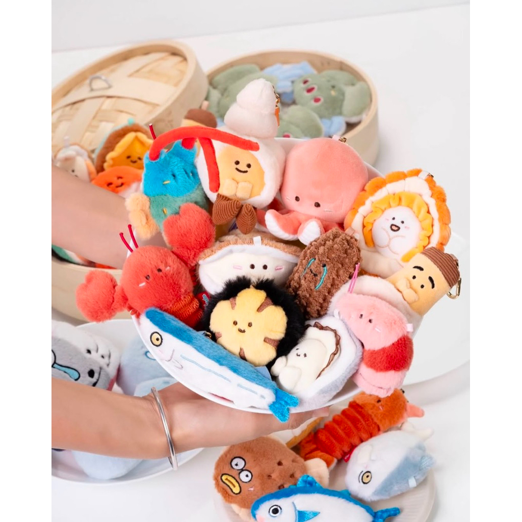 (ของแท้) พวงกุญแจตุ๊กตาสัตว์ทะเล – โปรปัง