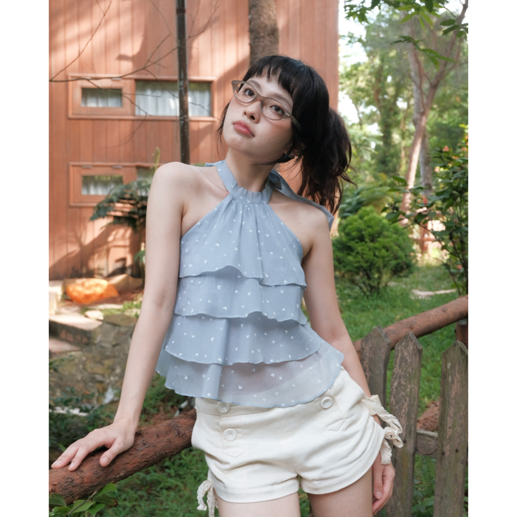 Dóra the label - เสื้อชั้นในสตรีผ้าชีฟองชั้นเยลลี่