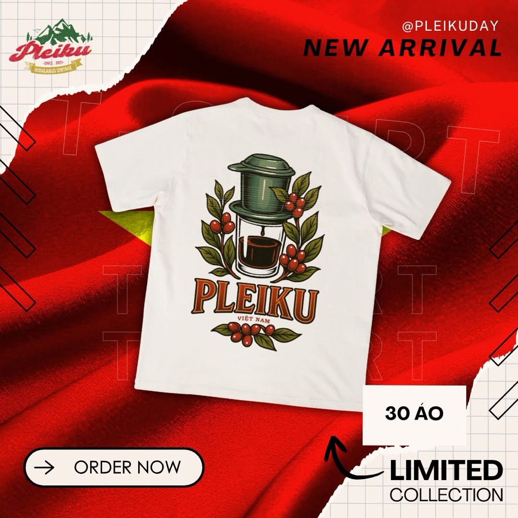 เสื้อ Paiku Coffee Vietnam - วันไพคุ