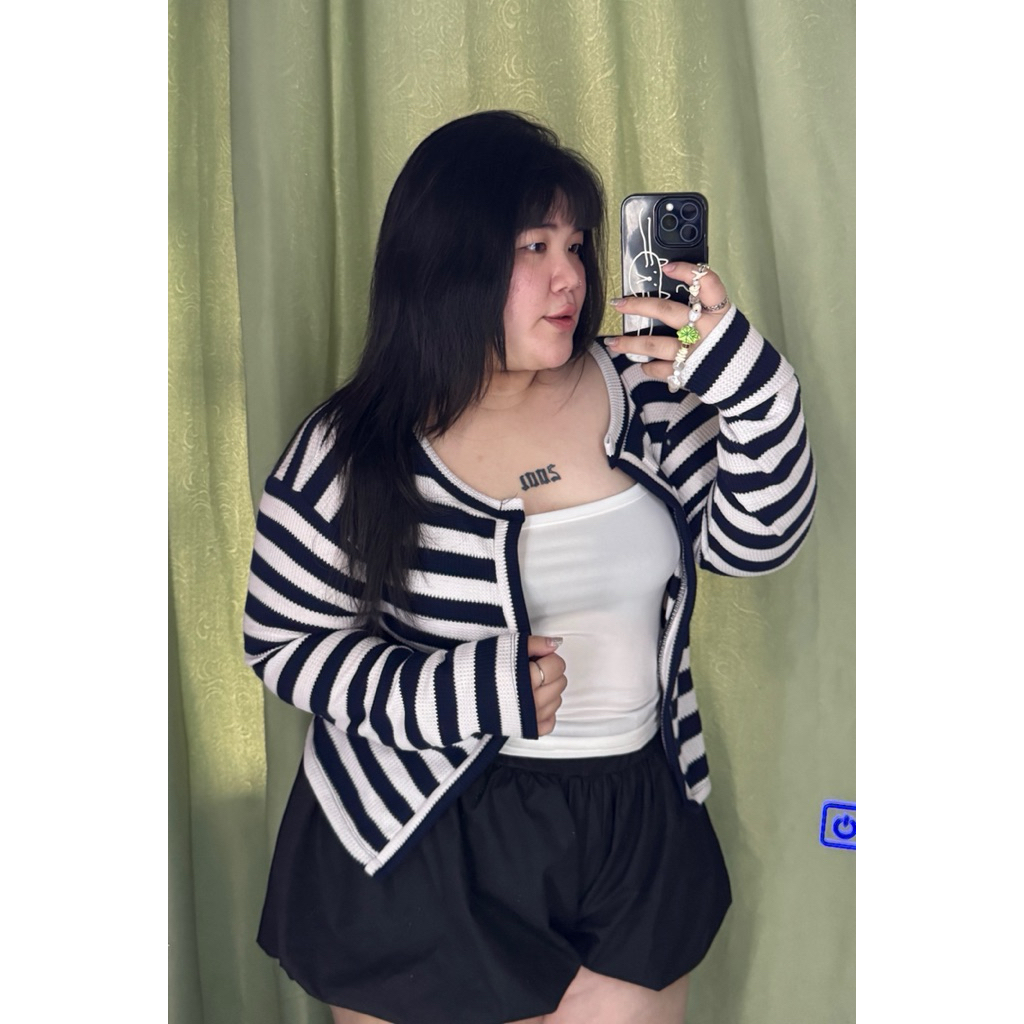 Set 2s เสื้อพร้อมแจ็คเก็ตลายทาง