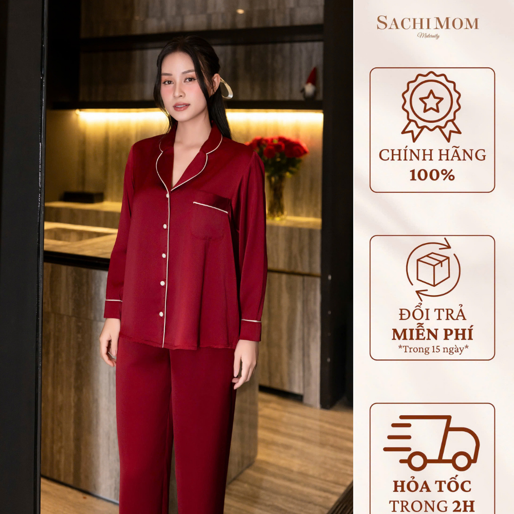 Sachimom - RABI PYJAMA Premium Silk Set