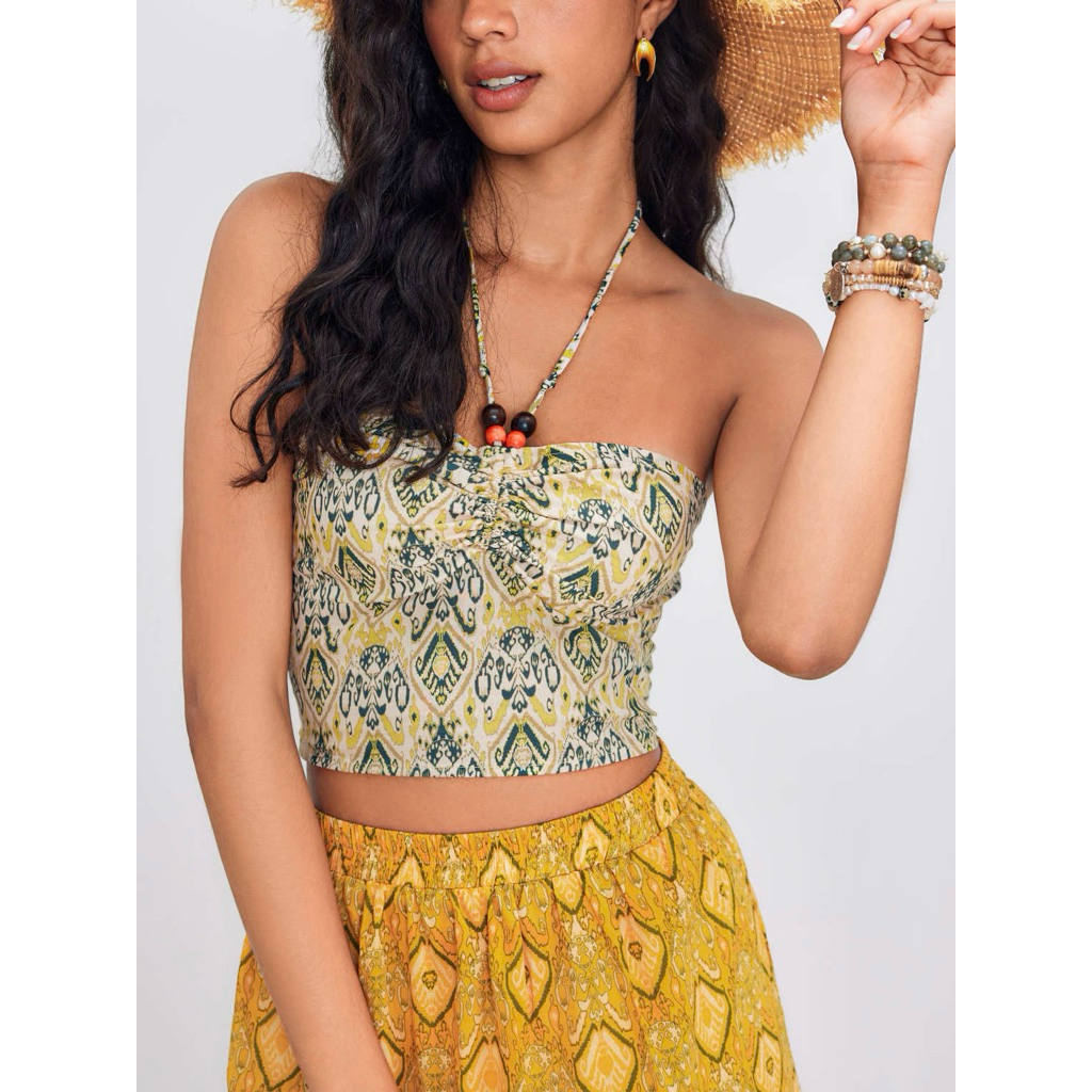 [มือสอง] เสื้อครอปคอเต่า Cider