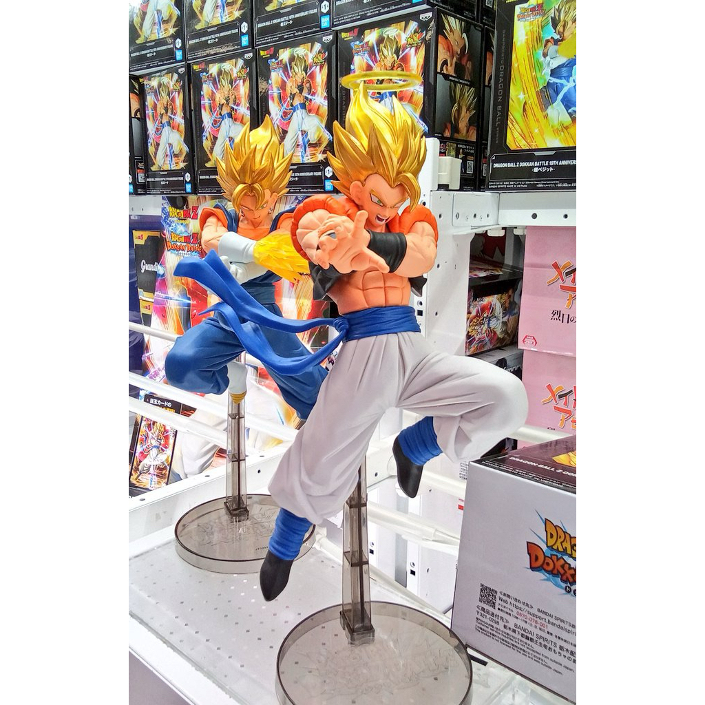 [GENUINE] Dragon Ball Dokkan Battle Super Vegito & gogeta Figure(ฉบับครบรอบ 10 ปี)