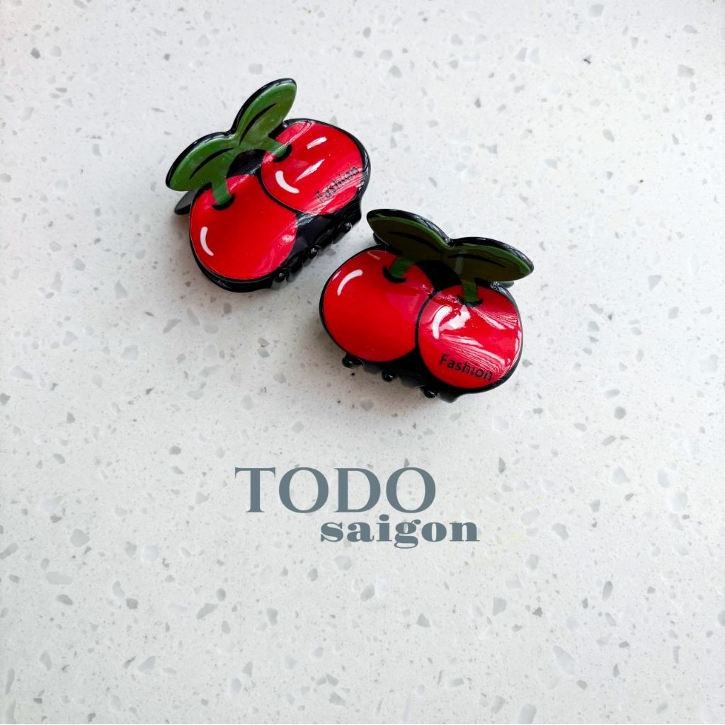 กิ๊บติดผมผู้หญิง TODO CHERRY PRINTED