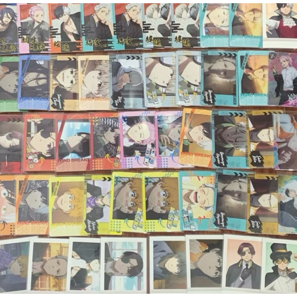 [ SLEEVE INCLUDED ] Card Wind Breaker (อ่านคําอธิบายให้ละเอียด) Suo, Sakura, Togame, Umemiya