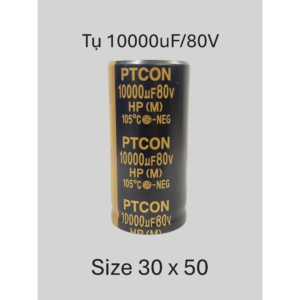 ตัวเก็บประจุโพลาไรซ์ 10000uF/80V ขนาด 30 x 50 ตัวเก็บประจุpolar Capacitor10000uf Capacitor10000uf Ca