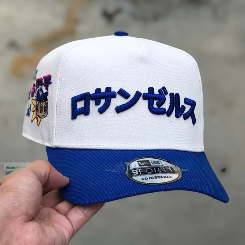 หมวกเบสบอลปักลายเกาหลี - หมวกตัวอักษรเกาหลี unisex - สไตล์ MBL vnxk