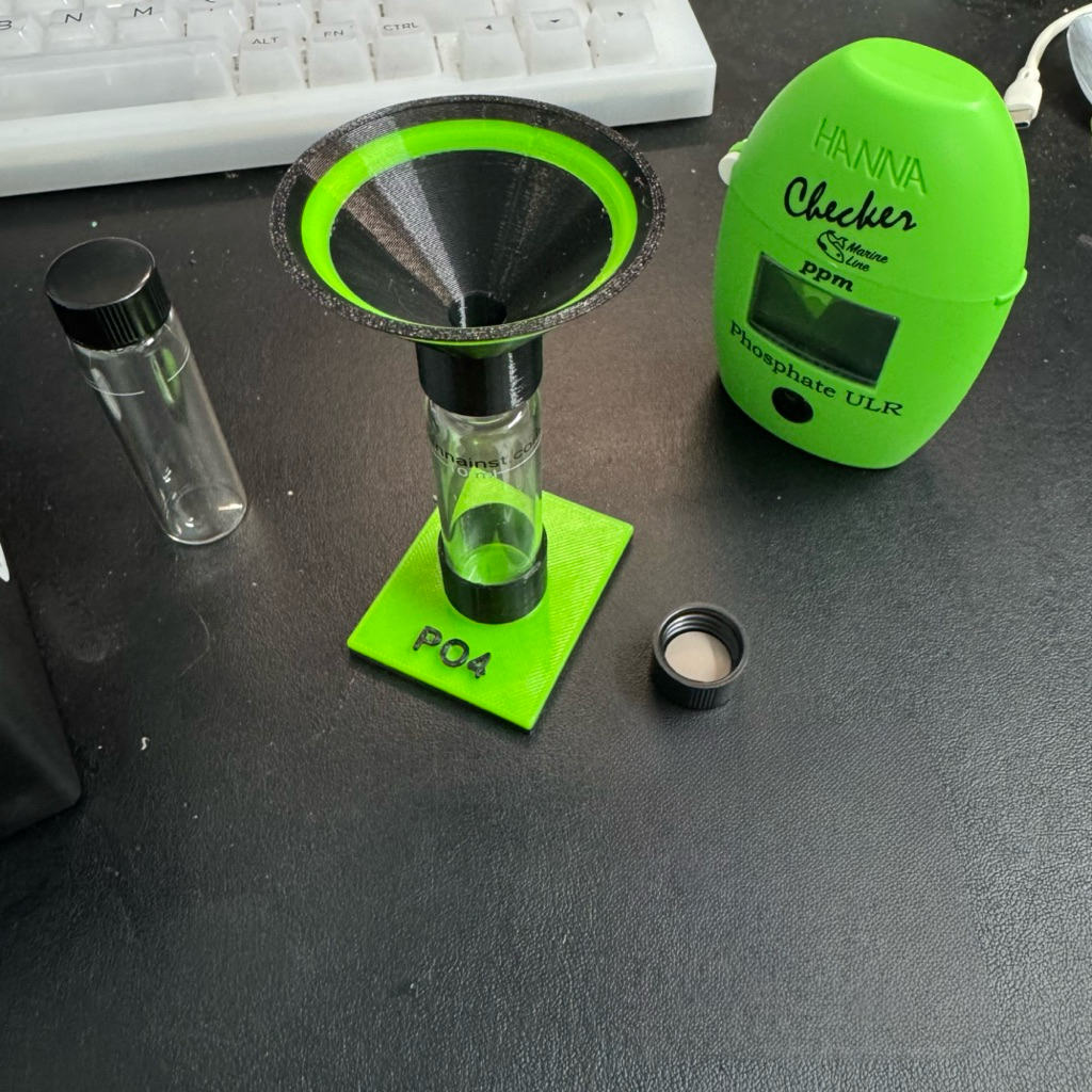 Hanna Kit กรวยเติมทดสอบ PETG พิมพ์ 3D - อุปกรณ์เสริม Hanna Kit, พิพิธภัณฑ์สัตว์น้ําทางทะเล