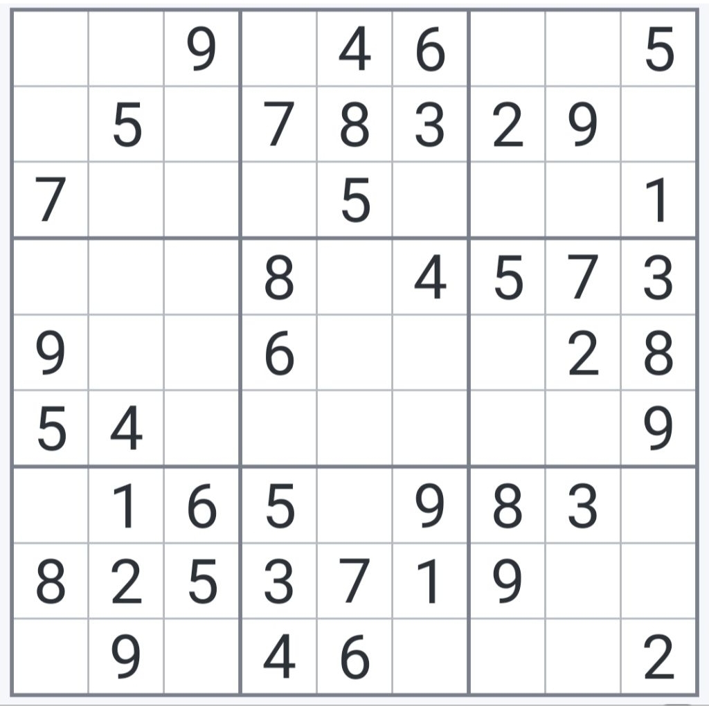 การ์ด Sudoku 100 ใบ พร้อม ANSWERS - ระดับ EASY 9X9