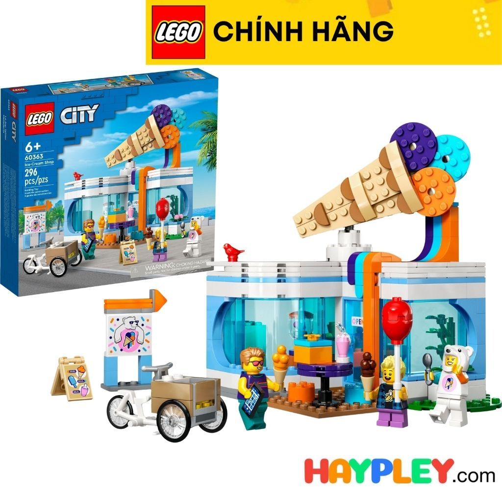 LEGO City 60363 ร้านไอศกรีม Heartlake City