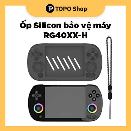 ANBERNIC RG40XX-H เคสซิลิโคนปกป้องคอนโซลเกมกันฝุ่นและแรงกระแทก