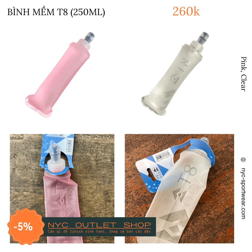 ขวดนุ่ม T8 Sherpa Flask 250ml
