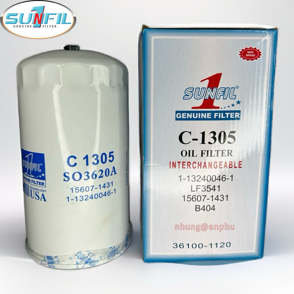 กรองน้ํามันเครื่อง ISUZU C-1305 / P551381 / LF3478 / SO3620A /ST10716 ST