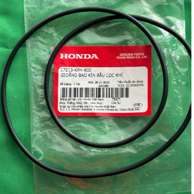 ปะเก็น-กรองแอร์ครอบประเก็น Bu E for Future neo 125 มอเตอร์ไซค์ อะไหล่แท้ 17213KPH900