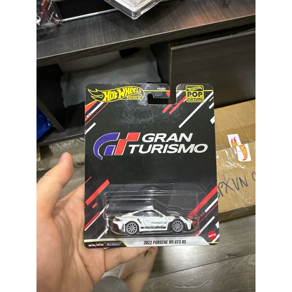 Hotwheels Premium Porsche 911 GT3 RS/ โมเดลรถ