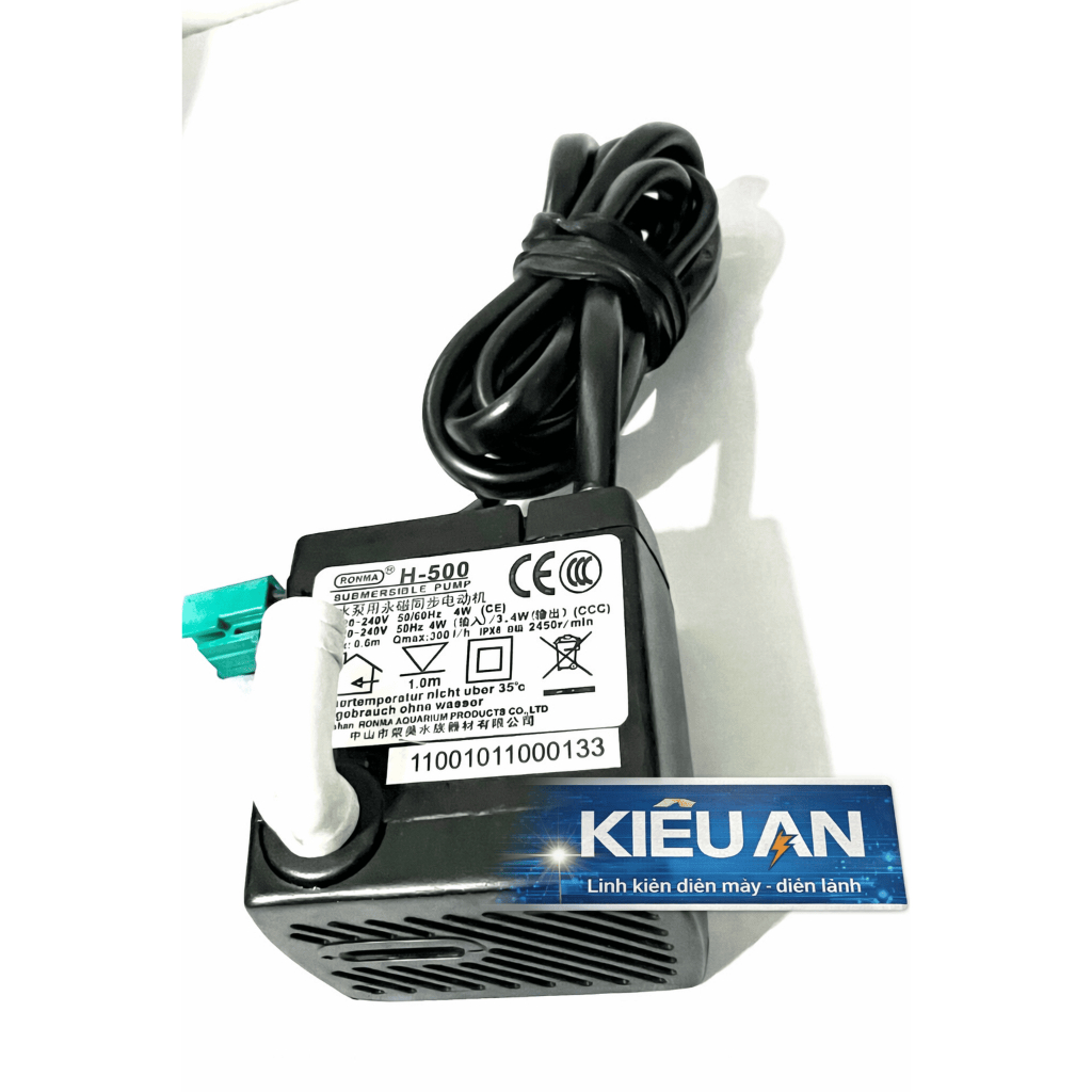 H-500 type 4W รุ่นใหม่ AC120-16AR ปั๊มพัดลมไอน้ํา H-500 (3.5W-4W) แทนที่ YuaHua YH-400MIX