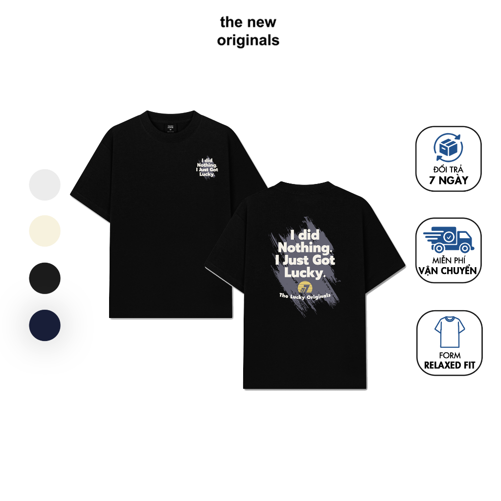 Relaxed Fit The New Originals T-Shirt "I Just Got Lucky" - MH2314MH
