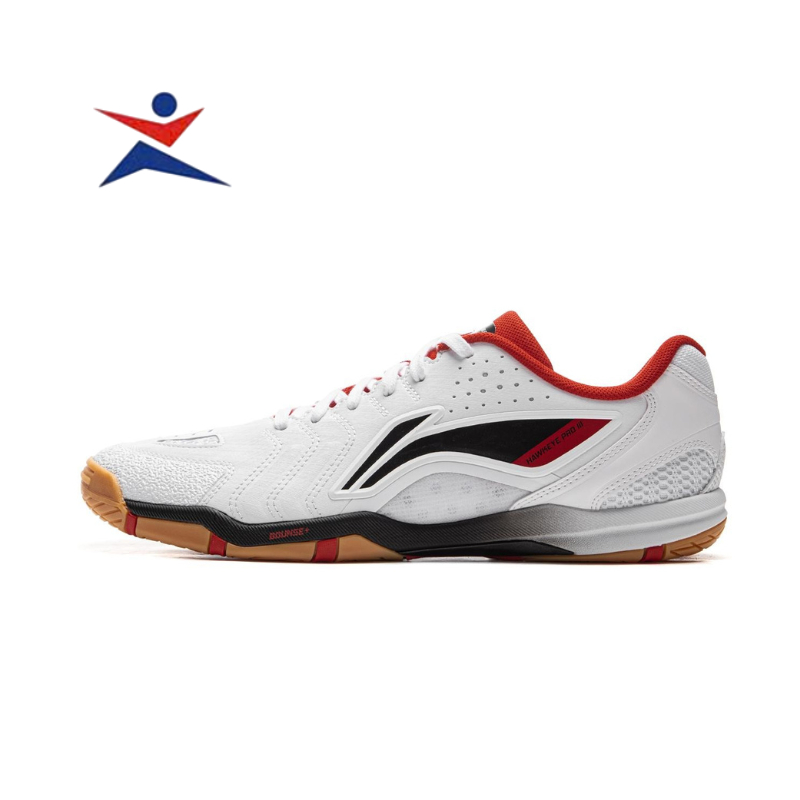ของแท้ Li-Ning Hawkeye 3.0 Pro P-APPV005-1 รองเท้าปิงปองผู้ชาย