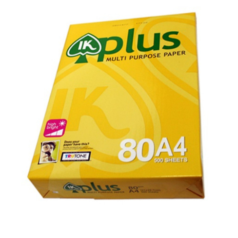 กระดาษ A4 IK Plus 80แกรม/70แกรม
