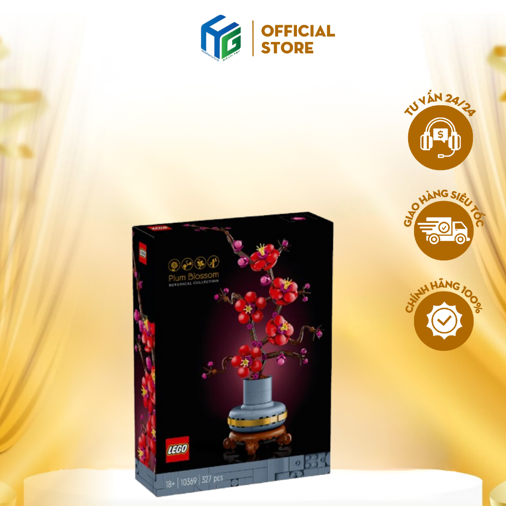 LEGO PEACH POT ASSEMBLY KIT 10369