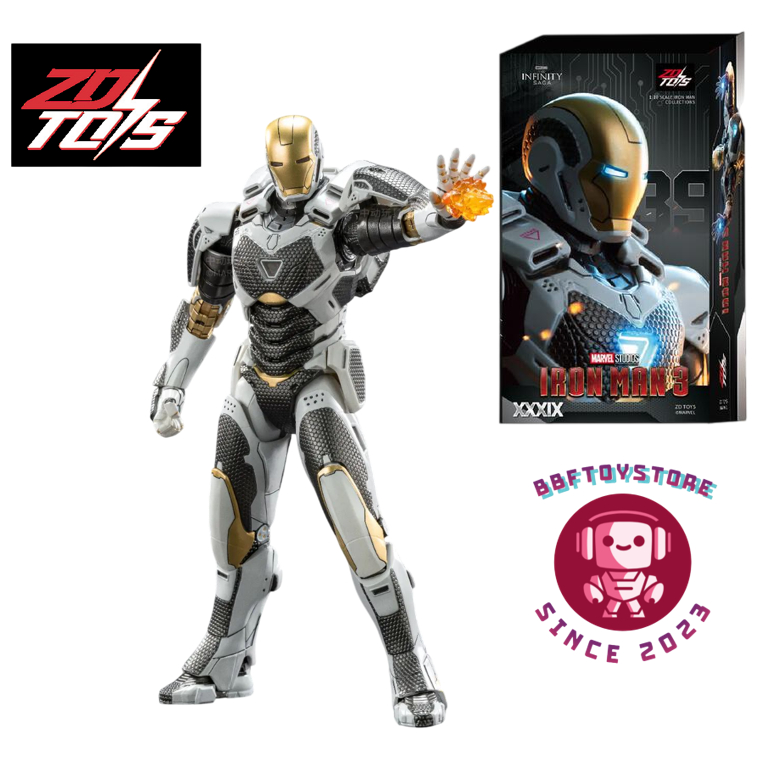 ฟิกเกอร์ ZD ของเล่น IRONMAN MK39 MODEL (LIKEENEW)