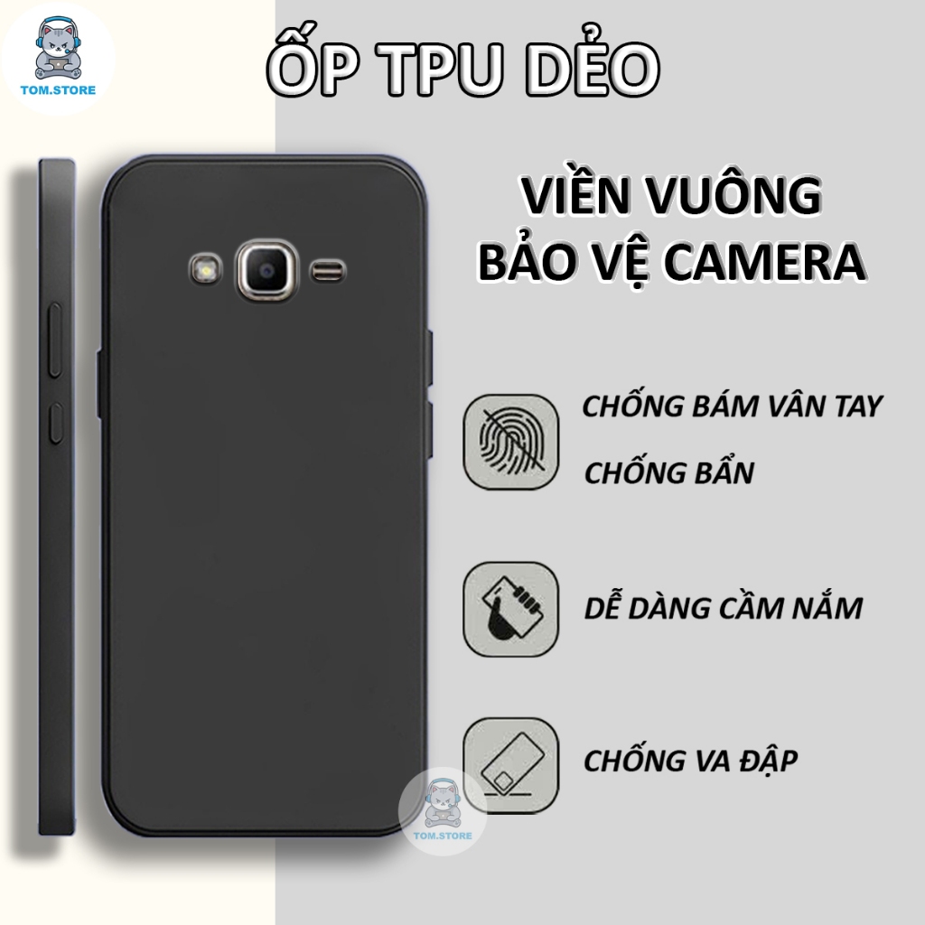 เคส Samsung J2 Prime / J2 2015 / J2 2016 / J3 2016 / J5 2016 / J7 2016 ขอบสี่เหลี่ยมเพื่อปกป้องกล้อง