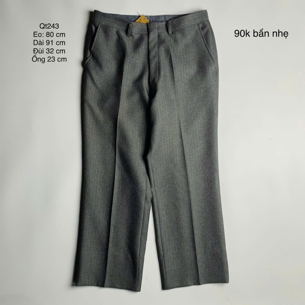 (53 รุ่น Qt242-300) กางเกงญี่ปุ่นวินเทจ