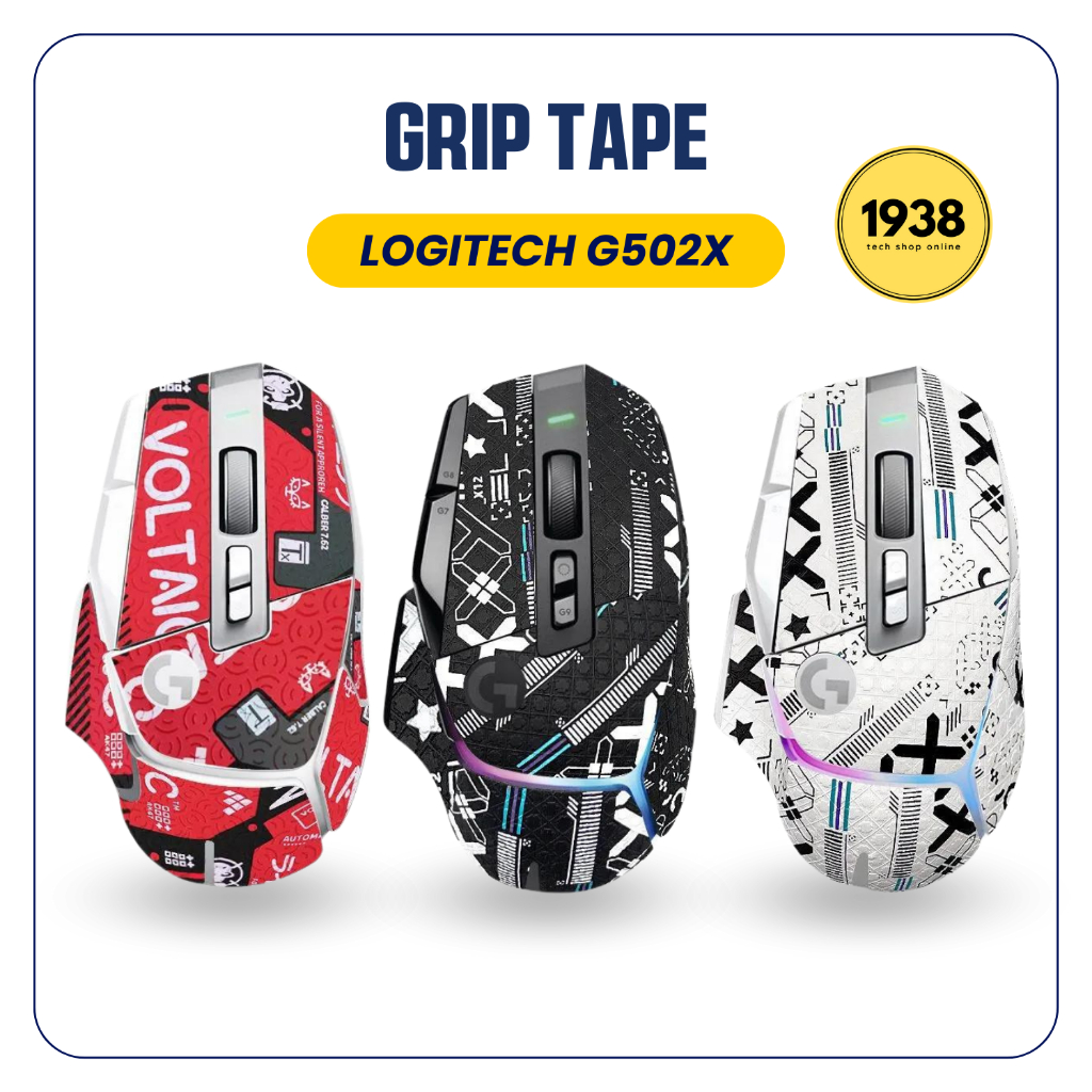 ฟิล์มกันรอยกันเหงื่อกันลื่นสําหรับ Logitech G502X, G502 X PLUS