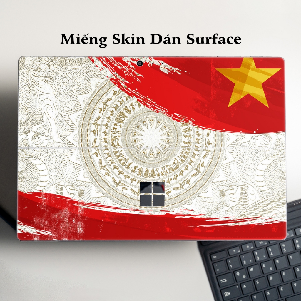 สติ๊กเกอร์ Surface Laptop Skin พิมพ์ลายเวียดนาม สําหรับ Surface Pro / Go/ Book / Laptop/ Studio