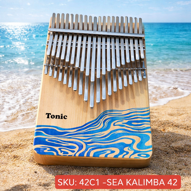 ยี่ห้อ TRITON 42-key Kalimba - สินค้าของแท้ พร้อมกล่องกันกระแทกฟรี x3