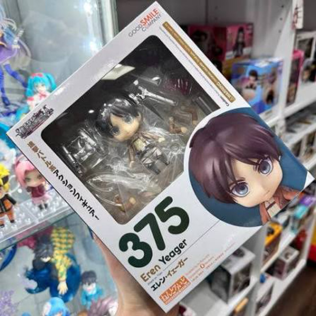 Nendoroid 375 eren yeager โจมตีไททัน / ฟิกเกอร์ eren yeager