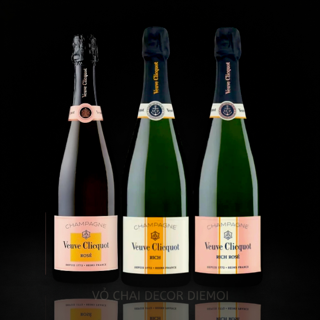[ DIEMOI ] ขวดแชมเปญ Veuve Clicquot – สไตล์โมเดิร์น ตกแต่งบาร์และปาร์ตี้