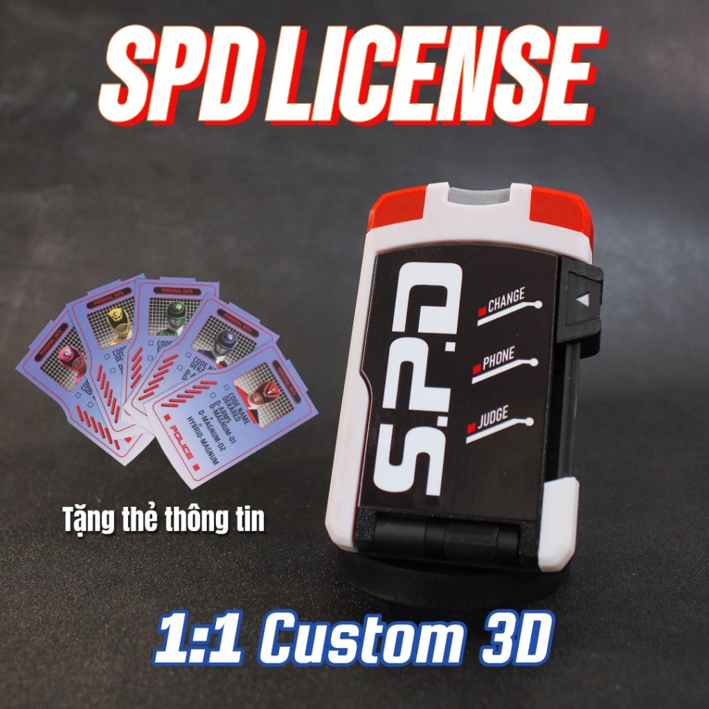 SP License - Cosmic Special Forces Superman Transformation Phone เวอร์ชั่น 1:1 | โมเดลพิมพ์ลาย 3 มิต