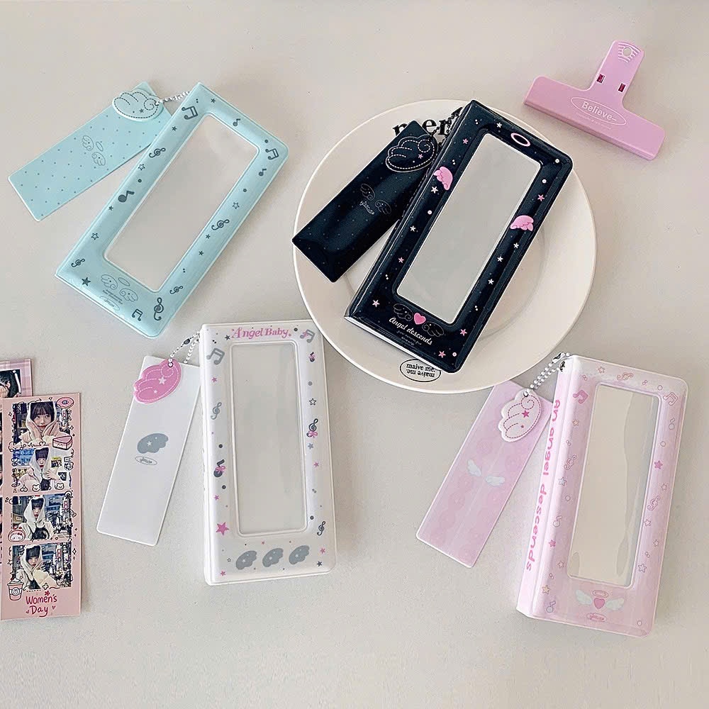 ALBUM / BINDER ANGEL BABY 20 PAGES 4CUT PHOTOBOOTH PHOTOS สีสีพาสเทลน่ารัก | ชบีบี