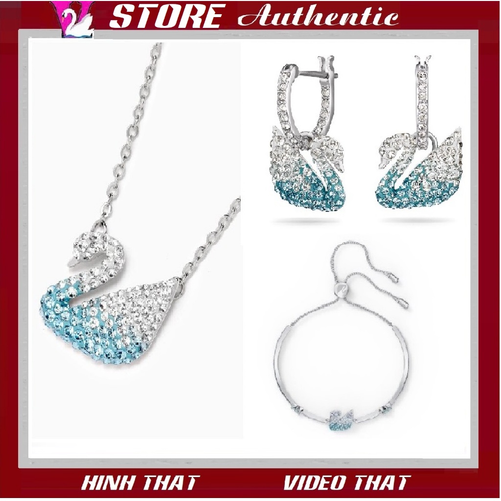 สร้อยข้อมือ สร้อยคอ ต่างหูพร้อมสัญลักษณ์ Thien Nga BLUE