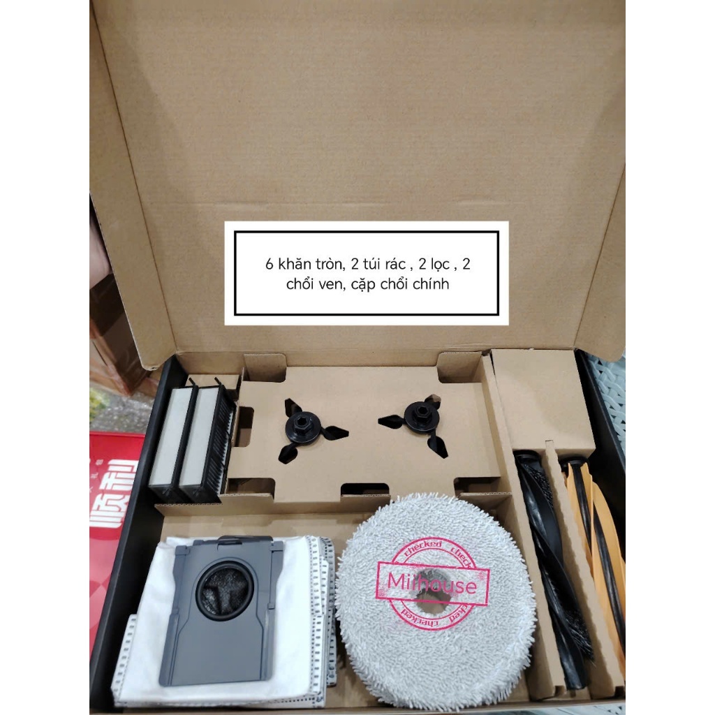 ชุดอุปกรณ์เสริม 14 ชิ้นสําหรับ Dreame X50 Ultra, X50 Master, Dreame L40s ultra, X50 Pro ultra เครื่อ