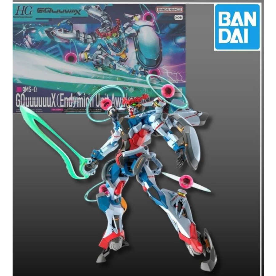 BANDAI ASSEMBLY MODEL HG 1/144 GQuuuX(Indymion Unit Awakened)