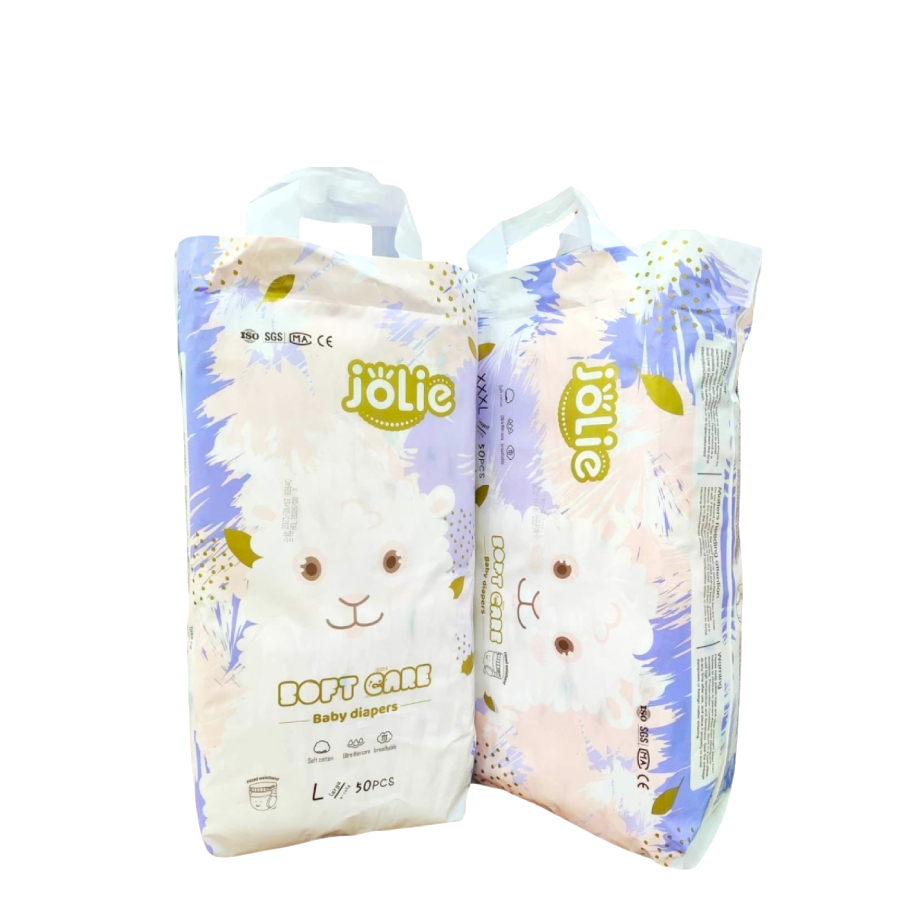 Combo ผ้าอ้อม JOLIE 3 แพ็ค 150 ชิ้น SIZE M/L/XL/XXL สําหรับทารกราคาถูกในสต็อก/ Lexnew Hanoi