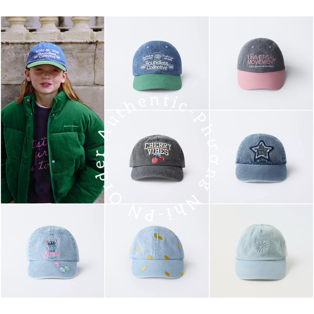 หมวก Zara Jean ของแท้